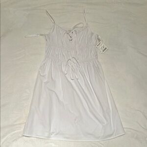 White Spaghetti strap Dress